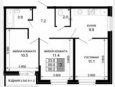 <span>Продается 3-комн. квартира,</span><span>55 м², 2/16 этаж </span> фото 0