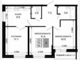 <span>Продается 3-комн. квартира,</span><span>55 м², 2/16 этаж </span> фото 0
