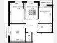<span>Продается 3-комн. квартира,</span><span>64.20 м², 2/16 этаж </span> фото 0