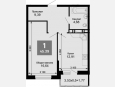 <span>Продается 1-комн. квартира,</span><span>43.62 м², 9/15 этаж </span> фото 0