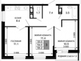 <span>Продается 3-комн. квартира,</span><span>54 м², 15/16 этаж </span> фото 0
