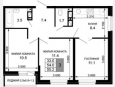 <span>Продается 3-комн. квартира,</span><span>54 м², 6/16 этаж </span> фото 0