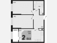 <span>Продается 3-комн. квартира,</span><span>59.10 м², 2/18 этаж </span> фото 0