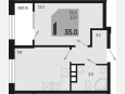 <span>Продается 1-комн. квартира,</span><span>33.10 м², 9/9 этаж </span> фото 0