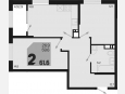 <span>Продается 2-комн. квартира,</span><span>59.60 м², 17/18 этаж </span> фото 0