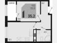 <span>Продается 1-комн. квартира,</span><span>33.30 м², 7/18 этаж </span> фото 0