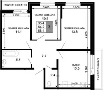 3-комн. кв.