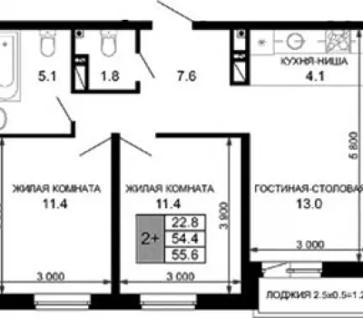 3-комн. кв.