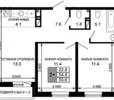 3-комн. кв.