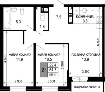 3-комн. кв.