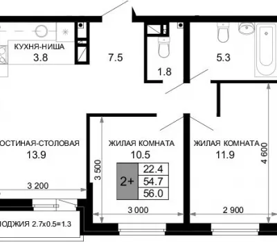 3-комн. кв.