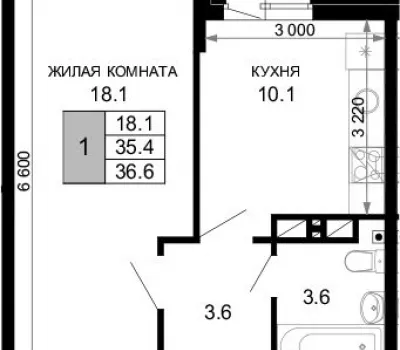 1-комн. кв.