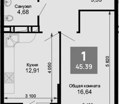 1-комн. кв.