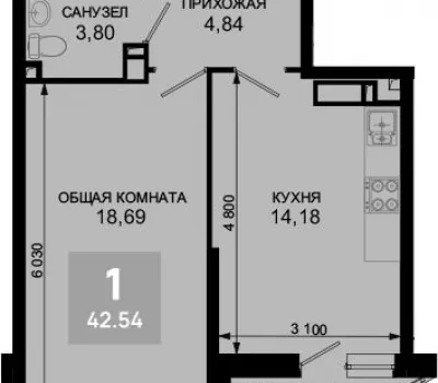 1-комн. кв.