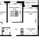 3-комн. квартира, 54.40 м², 5/16 этаж фото 0