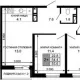 3-комн. квартира, 54.40 м², 12/16 этаж фото 0