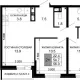 3-комн. квартира, 54.70 м², 6/16 этаж фото 0