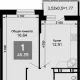 1-комн. квартира, 43.62 м², 13/15 этаж фото 0