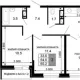 3-комн. квартира, 54 м², 6/16 этаж фото 0