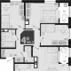 4-комн. квартира, 88.20 м², 18/18 этаж фото 0