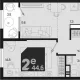 2-комн. квартира, 40.80 м², 18/18 этаж фото 0