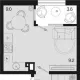 2-комн. квартира, 44.80 м², 8/9 этаж фото 0