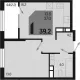 2-комн. квартира, 37 м², 10/18 этаж фото 0