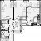 3-комн. квартира, 70.60 м², 5/9 этаж фото 0