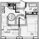 1-комн. квартира, 37 м², 8/18 этаж фото 0