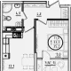 1-комн. квартира, 33.30 м², 16/18 этаж фото 0