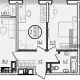 2-комн. квартира, 56.50 м², 6/18 этаж фото 0