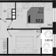1-комн. квартира, 35.40 м², 4/9 этаж фото 0