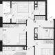 3-комн. квартира, 72.40 м², 5/9 этаж фото 0