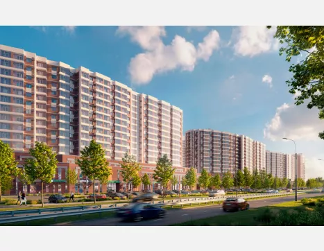2-комн. квартира, 66.66 м², 2/19 этаж фото 1